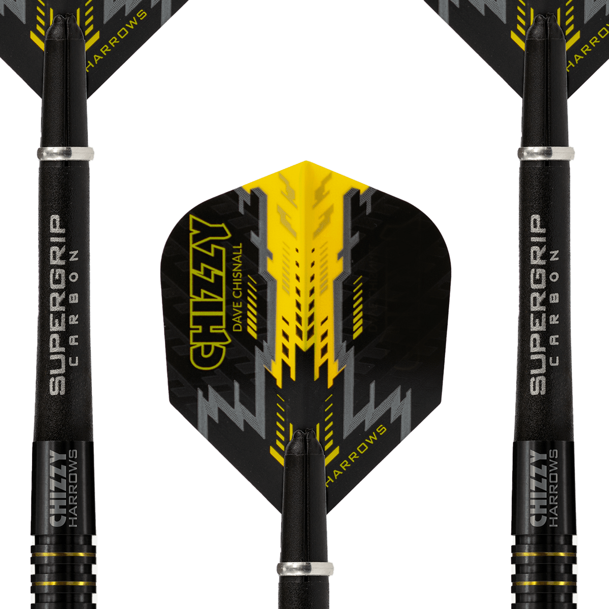 Buy Harrows Dave Chisnall Chizzy 90% Tungsten Steel Tip Darts From ...