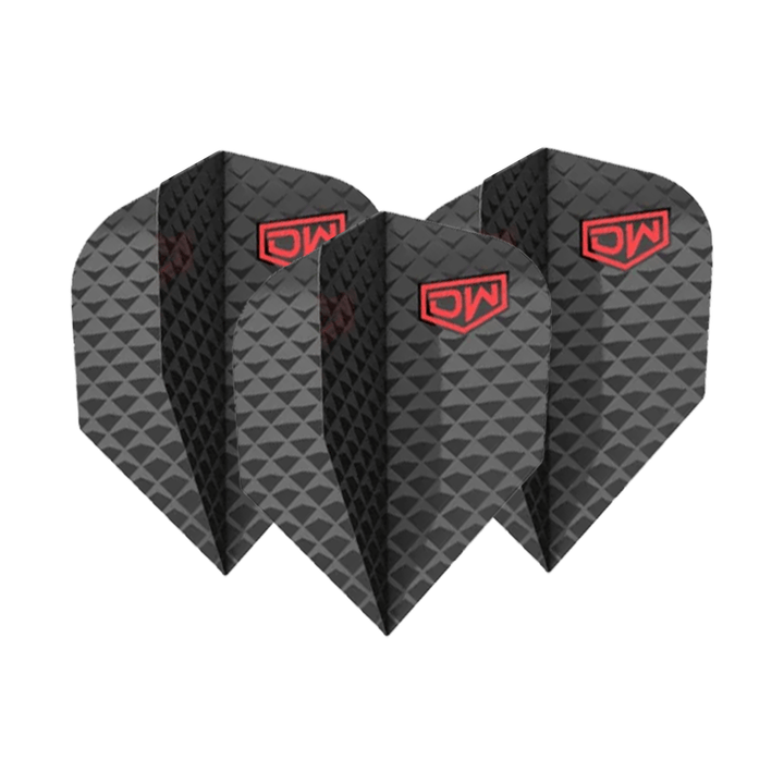 DW Altitude Multi Pack - Dart Flights (3 Sets) No. 6 / Black Flights & Shafts