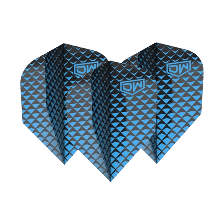 DW Altitude Multi Pack - Dart Flights (3 Sets) No. 6 / Blue Flights & Shafts