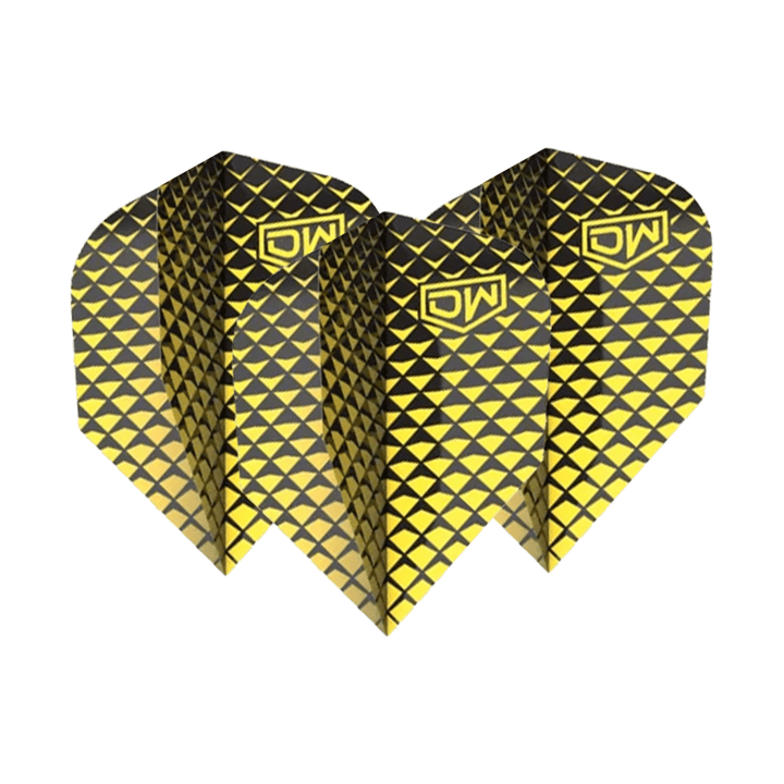 DW Altitude Multi Pack - Dart Flights (3 Sets) No. 6 / Yellow Flights & Shafts