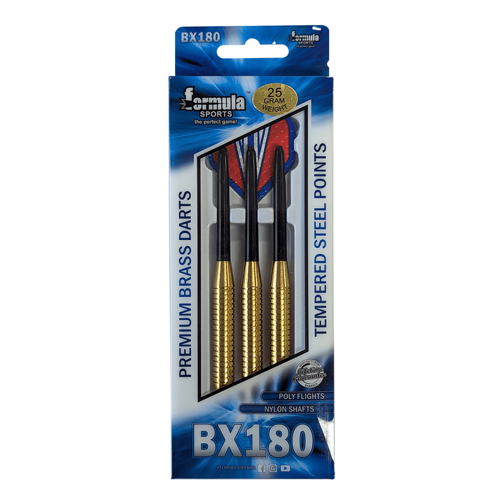 Formula Sports BX180 - Brass Barrel Steel Tip Darts Darts