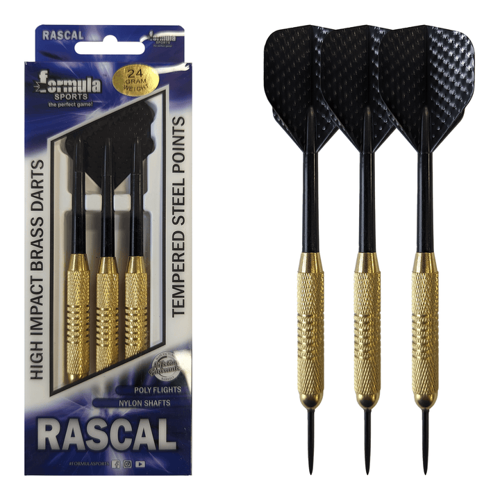 Formula Sports Rascal - Brass Barrel Steel Tip Darts Darts