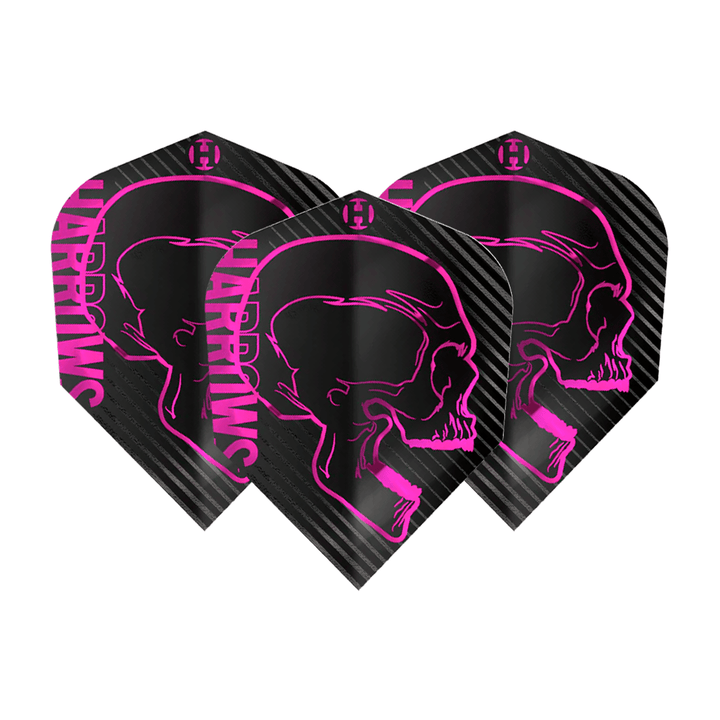 Harrows Rage - Dart Flights No. 6 / Pink Flights