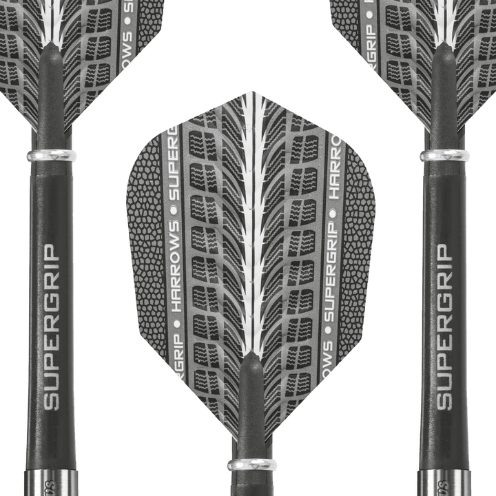 Harrows Supergrip - 90% Tungsten Steel Tip Darts Darts