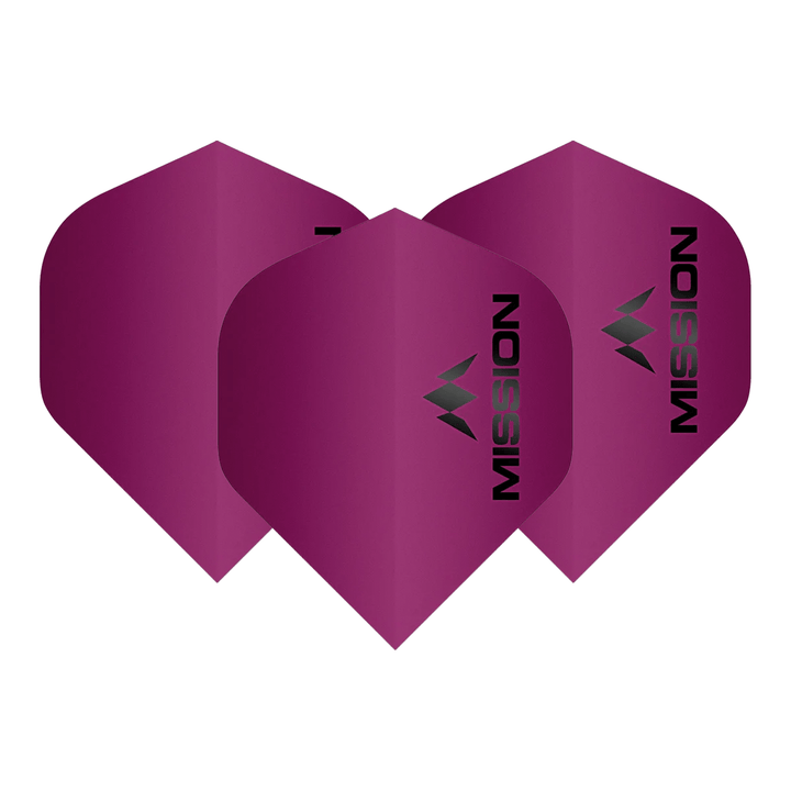 Mission Matt Logo - Dart Flights No. 2 / Pink Flights