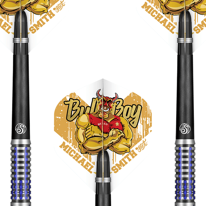 Shot Michael Smith World Champion Limited Edition Skye - 90% Tungsten Steel Tip Darts 24 Grams Darts