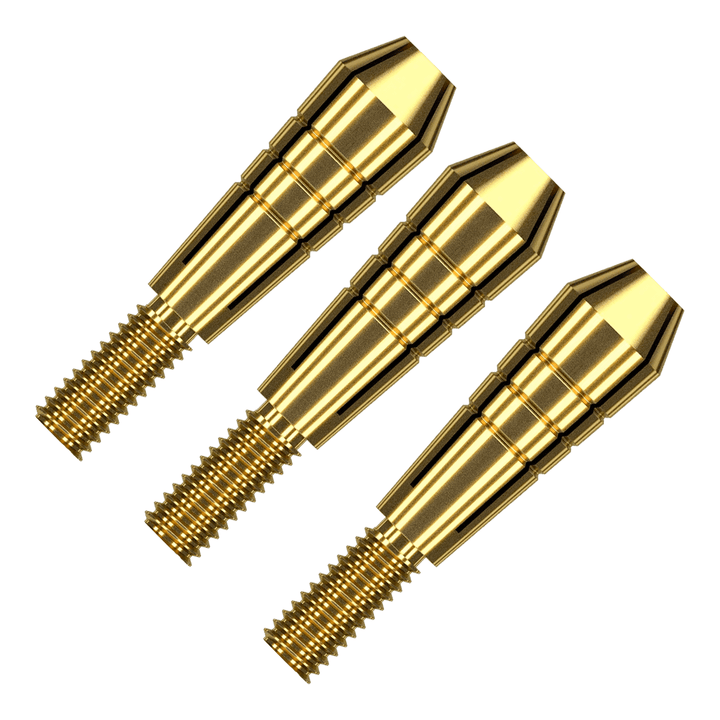 Target Heli Ti - Titanium Dart Shafts Spare Tops / Gold & Black Shafts