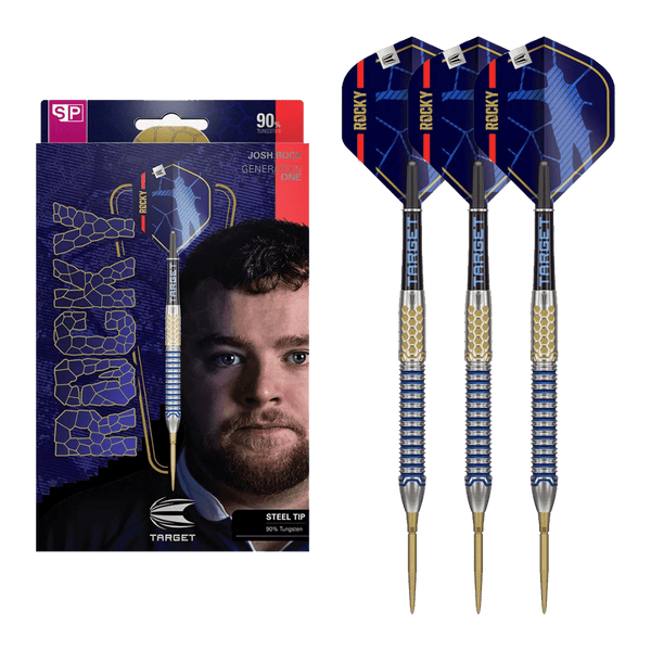 Target Josh Rock G1 Swiss Point - 90% Tungsten Steel Tip Darts 22 Grams Darts