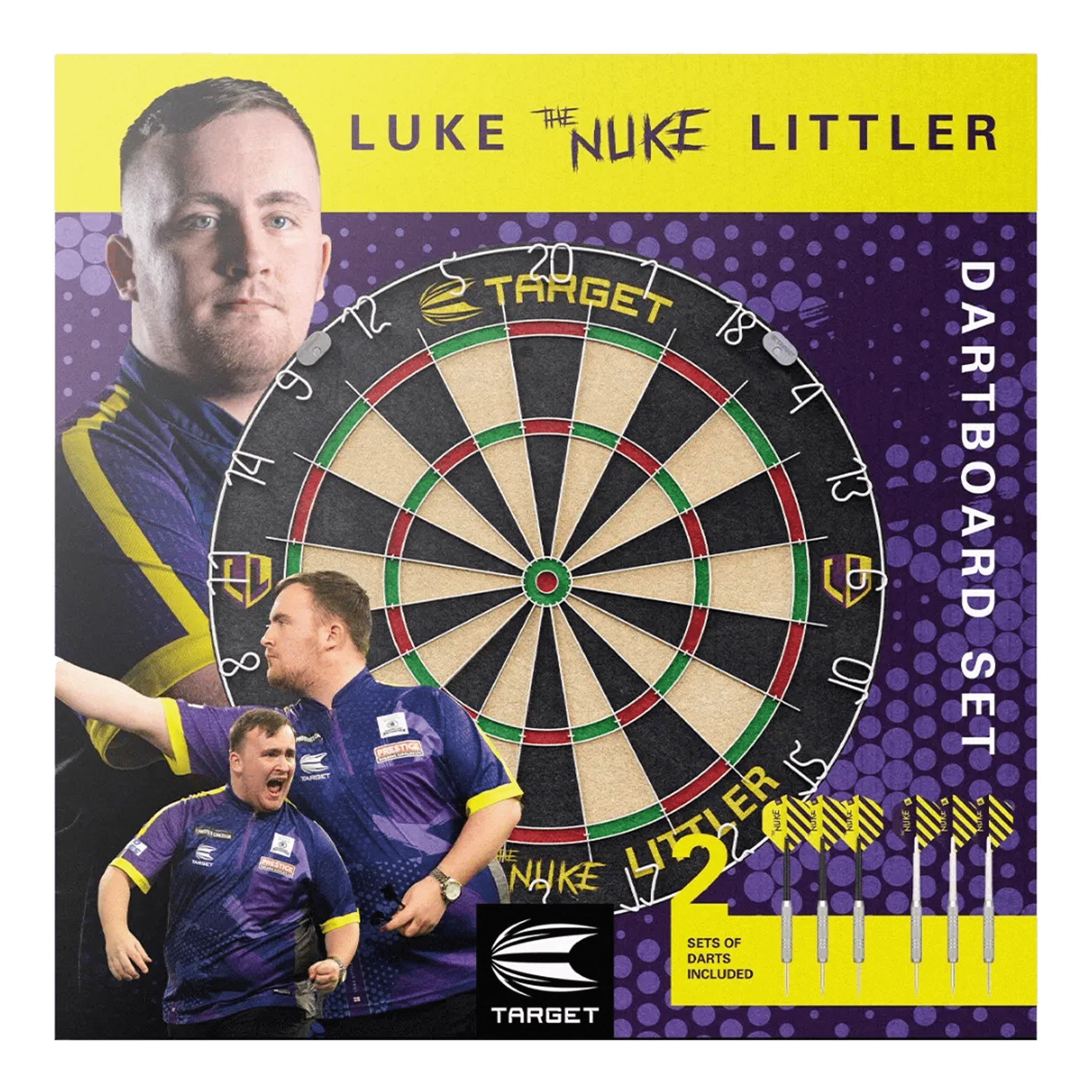 Buy Target Luke Littler Dartboard Set from Darts Online