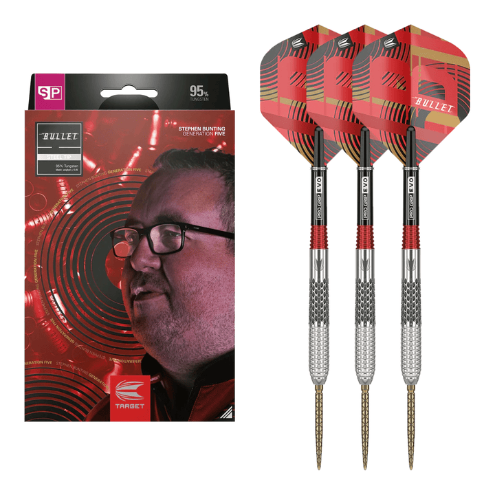 Target Stephen Bunting Gen 5 Swiss Point - 90% Tungsten Steel Tip Darts Darts