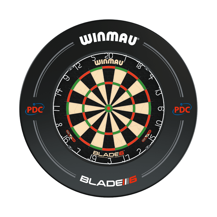 Winmau Blade 6 Dartboard & Surround Bundle Blade 6 / PDC Black Boards