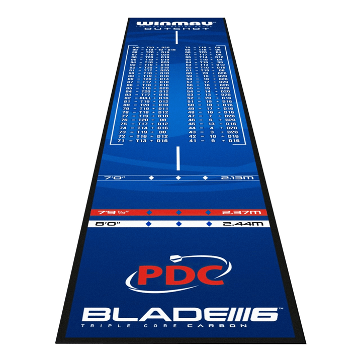 Winmau Outshot Soft Feel Checkout - Dart Mat Boards