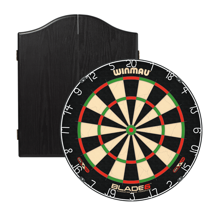 Darts Online Winmau Blade 6 & Cabinet Bundle Blade 6 / Black Boards