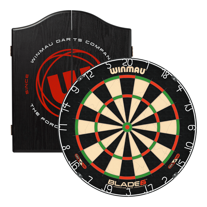 Darts Online Winmau Blade 6 & Cabinet Bundle Blade 6 / Logo Boards