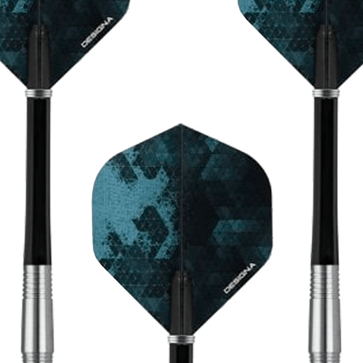 Designa Mustang V2 Steel Tip Darts - 90% Tungsten - 21 Grams Darts