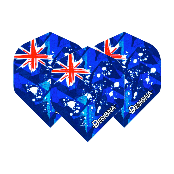 Designa Patriot Hologram Australia Standard Dart Flights Australia Flights