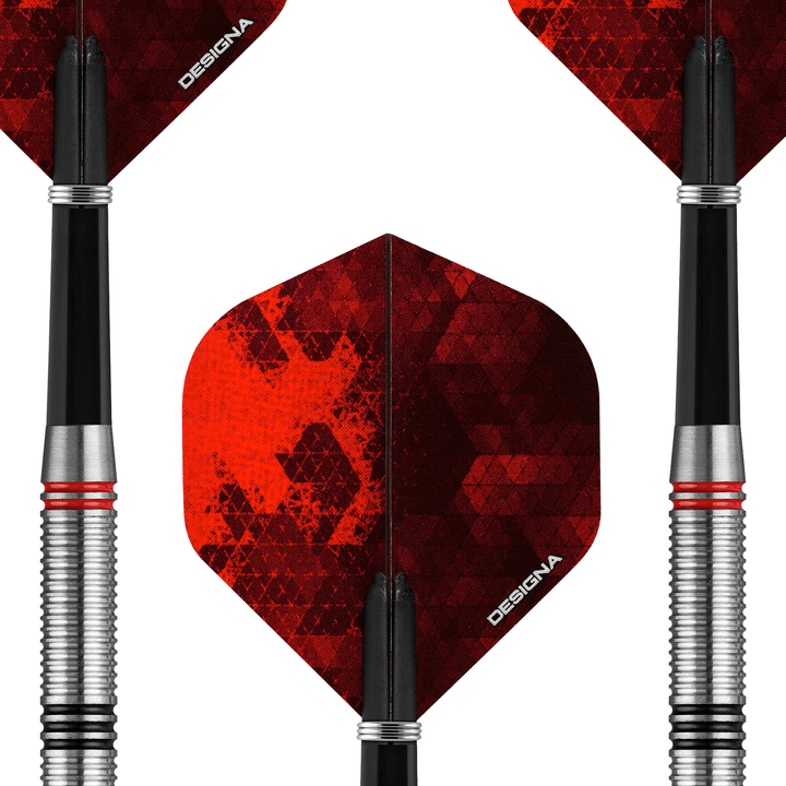 Designa Vampires V2 M4 Steel Tip Darts - 90% Tungsten - 22 Grams Darts