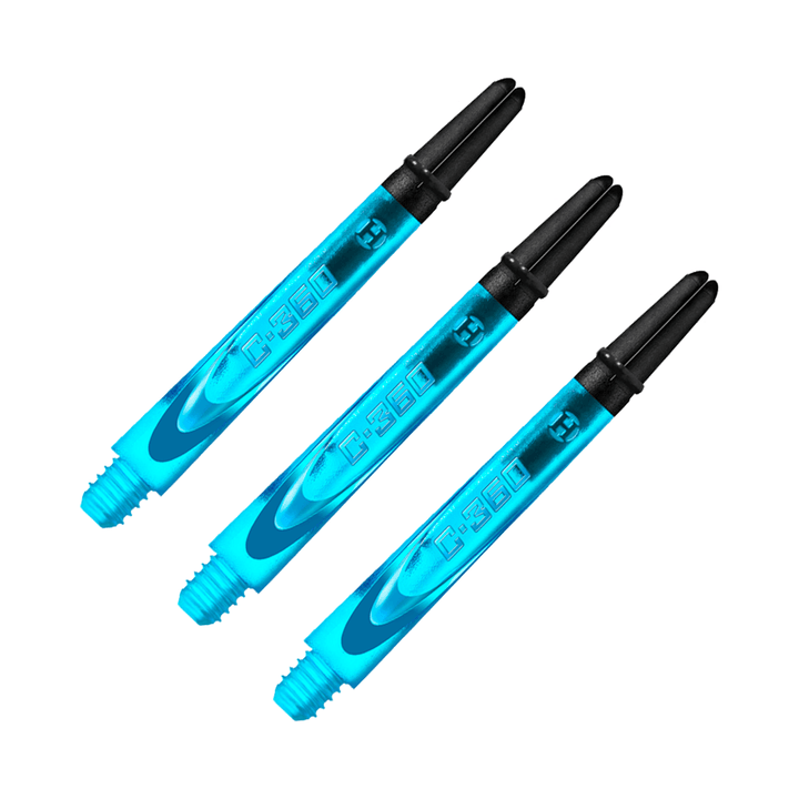 Harrows Carbon 360 - Carbon Composite Dart Shafts Intermediate (40mm) / Aqua Shafts