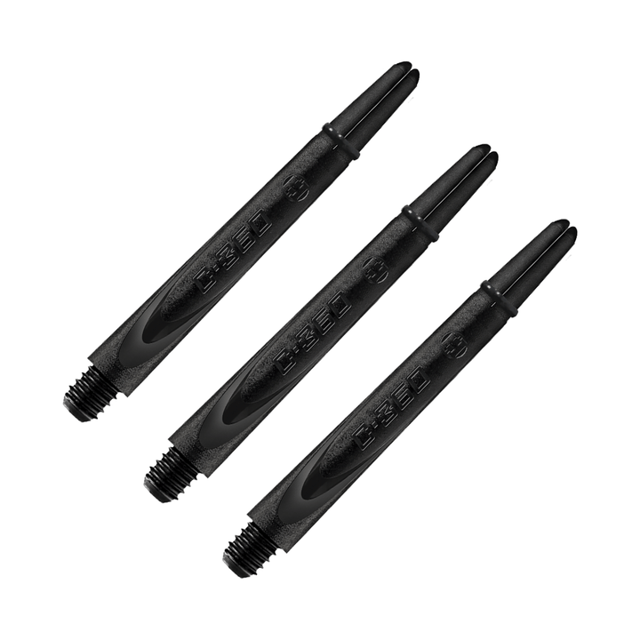 Harrows Carbon 360 - Carbon Composite Dart Shafts Intermediate (40mm) / Black Shafts