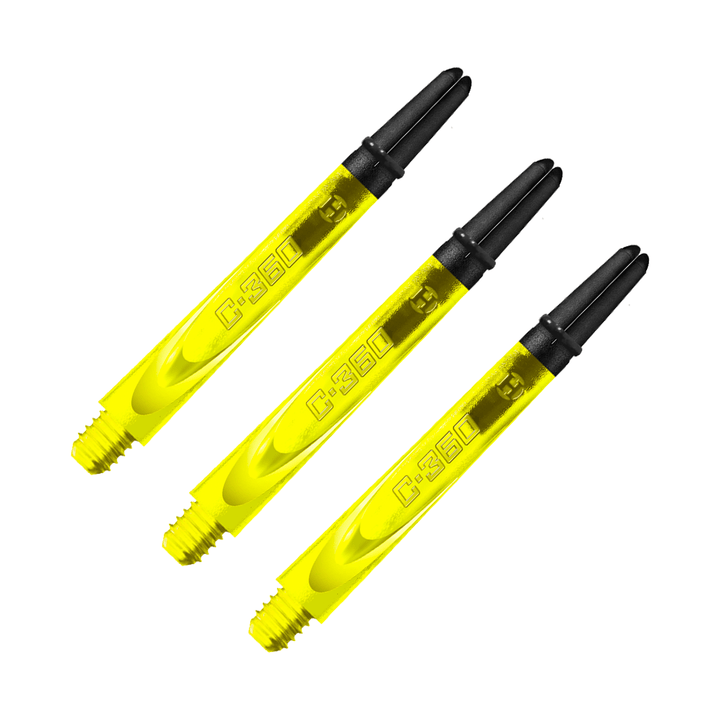 Harrows Carbon 360 - Carbon Composite Dart Shafts Intermediate (40mm) / Yellow Shafts