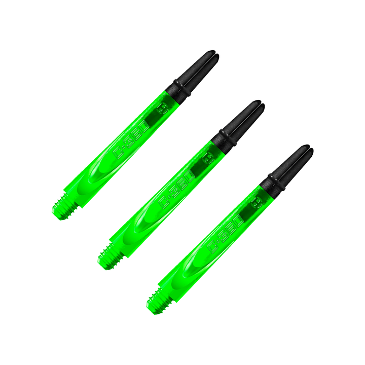 Harrows Carbon 360 - Carbon Composite Dart Shafts Short (33mm) / Green Shafts