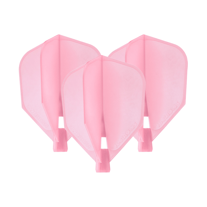 Harrows Clic - Moulded Dart Flights Standard / Pink Flights