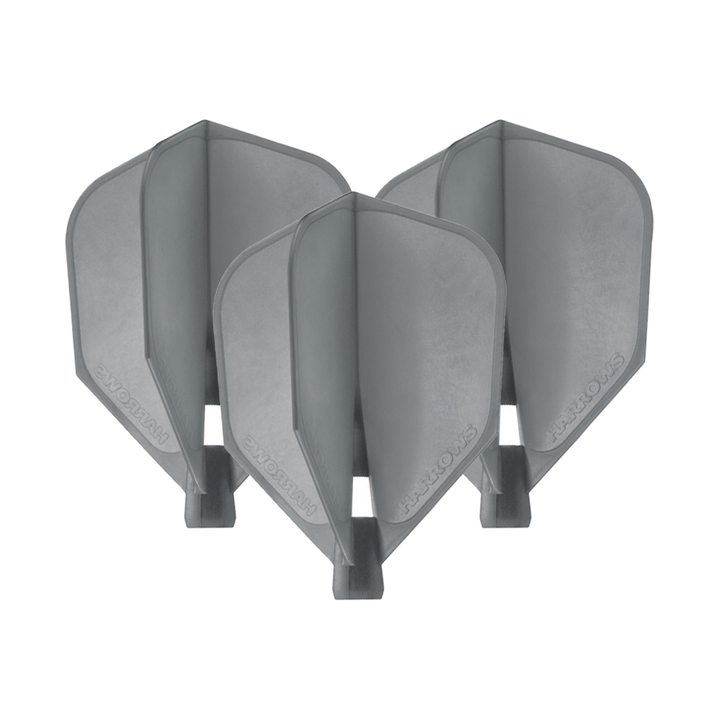 Harrows Clic - Moulded Dart Flights Standard / Smokey Flights