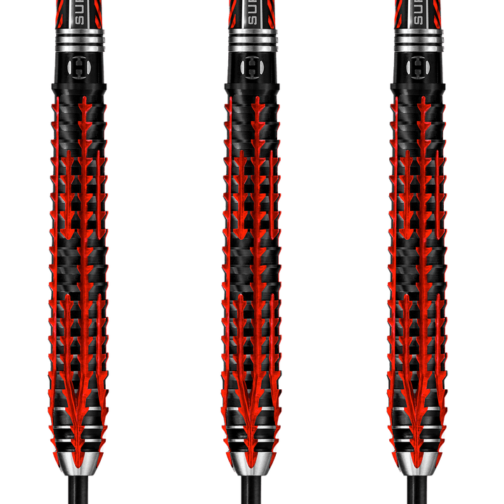 Harrows Fire Inferno Steel Tip Darts - 90% Tungsten - 21 Grams Darts