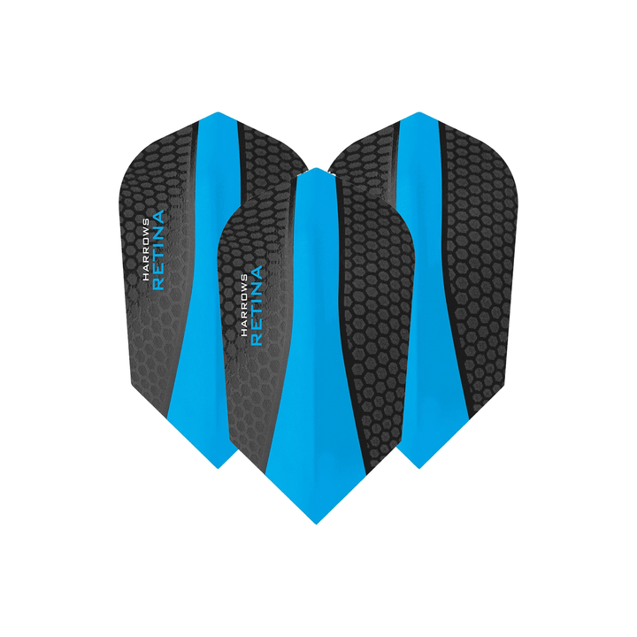 Harrows Retina Dart Flights Aqua / Slim Flights