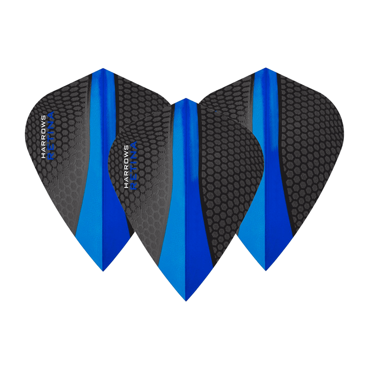 Harrows Retina Dart Flights Dark Blue / Kite Flights