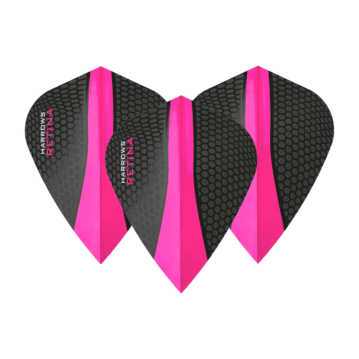 Harrows Retina Dart Flights Pink / Kite Flights