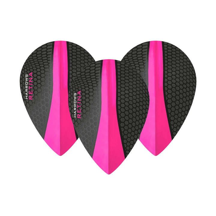 Harrows Retina Dart Flights Pink / Pear Flights