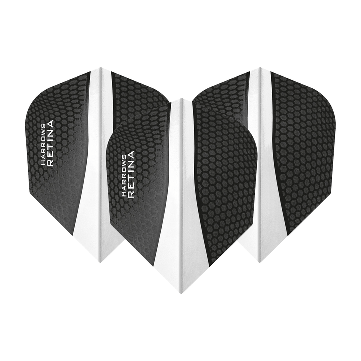 Harrows Retina No. 6 Dart Flights Clear Flights