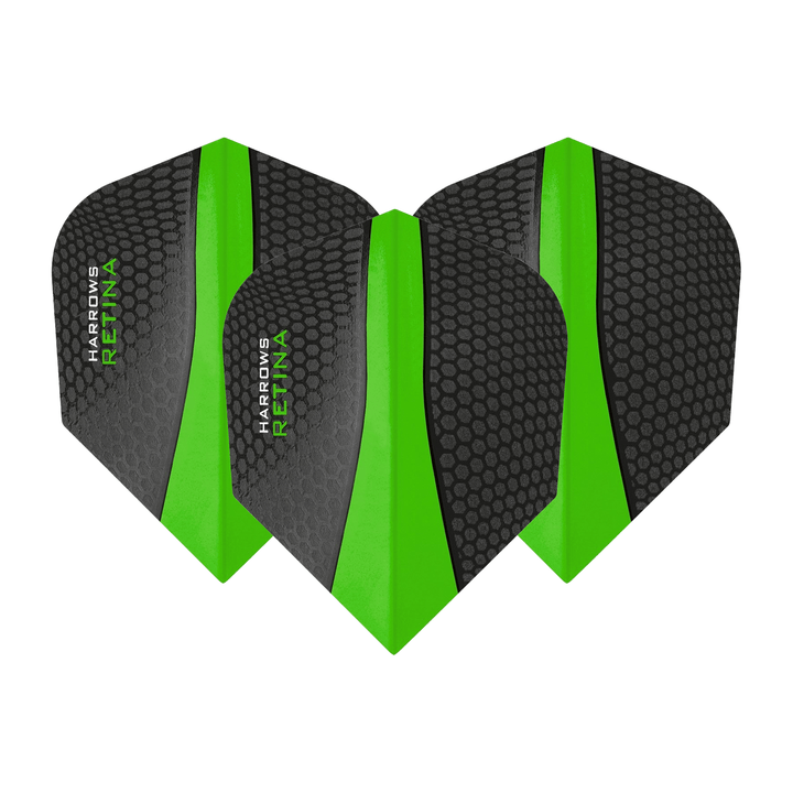 Harrows Retina No. 6 Dart Flights Green Flights