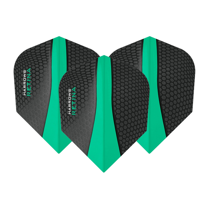 Harrows Retina No. 6 Dart Flights Jade Flights