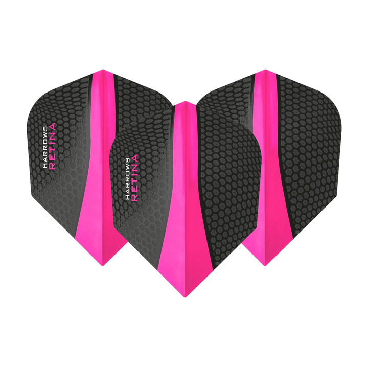 Harrows Retina No. 6 Dart Flights Pink Flights