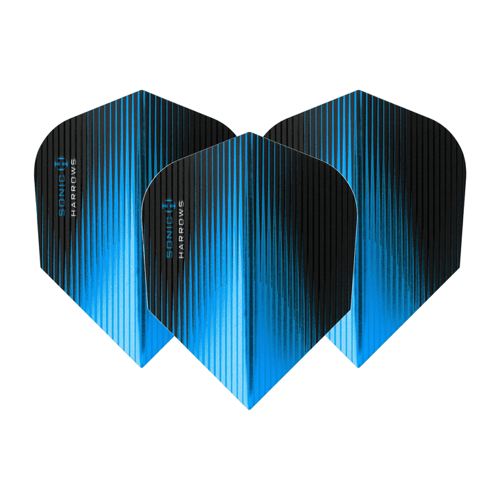 Harrows Sonic Standard Dart Flights Aqua Flights