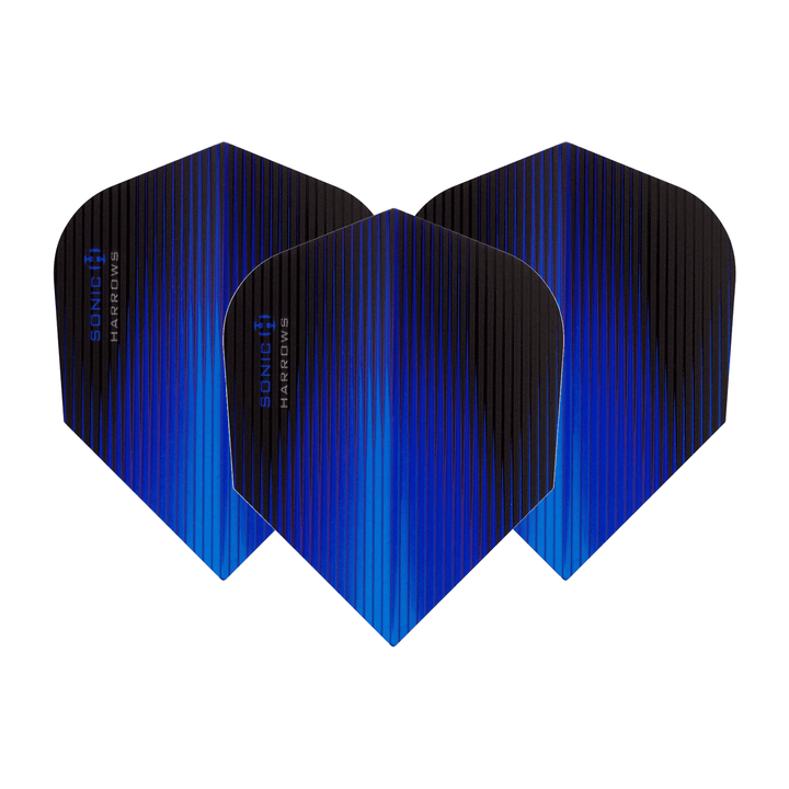 Harrows Sonic Standard Dart Flights Dark Blue Flights