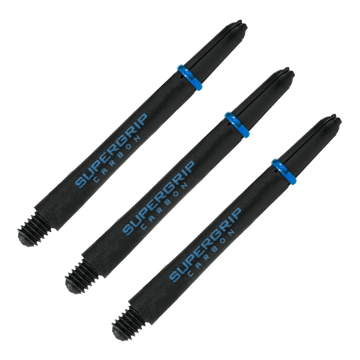 Harrows Supergrip Carbon - Carbon Composite Dart Shafts Aqua / Medium (47mm) Shafts