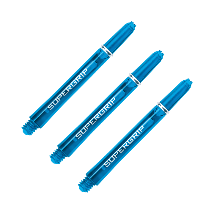 Harrows Supergrip - Nylon Dart Shafts Midi (40mm) / Aqua Shafts