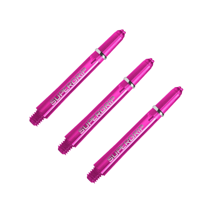 Harrows Supergrip - Nylon Dart Shafts Short (35mm) / Dark Pink Shafts