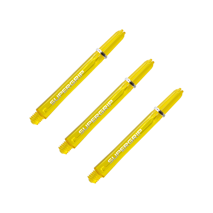 Harrows Supergrip - Nylon Dart Shafts Short (35mm) / Yellow Shafts