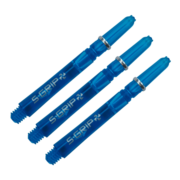 Harrows Supergrip Spin - Nylon Dart Shafts Medium (47.5mm) / Aqua Shafts