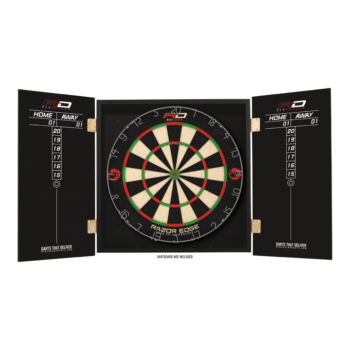 Red Dragon Deluxe Dartboard Cabinet Boards