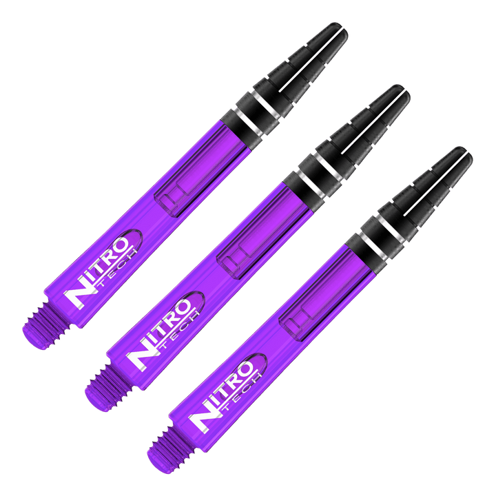 Red Dragon Nitrotech Polycarbonate Dart Shafts Purple / Medium (42mm) Shafts
