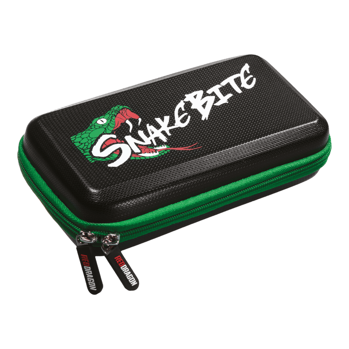 Red Dragon Peter Wright Snakebite Super Tour Darts Case Black / Green Cases