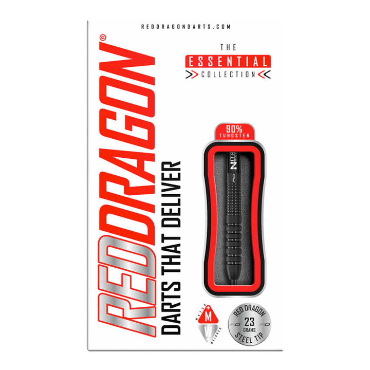 Red Dragon Phantom Steel Tip Darts - 90% Tungsten - 23 Grams Darts