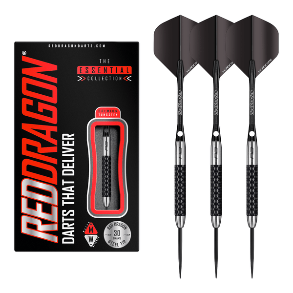 Red Dragon Rat 1 Steel Tip Darts - 85% Tungsten - 26 Grams Darts