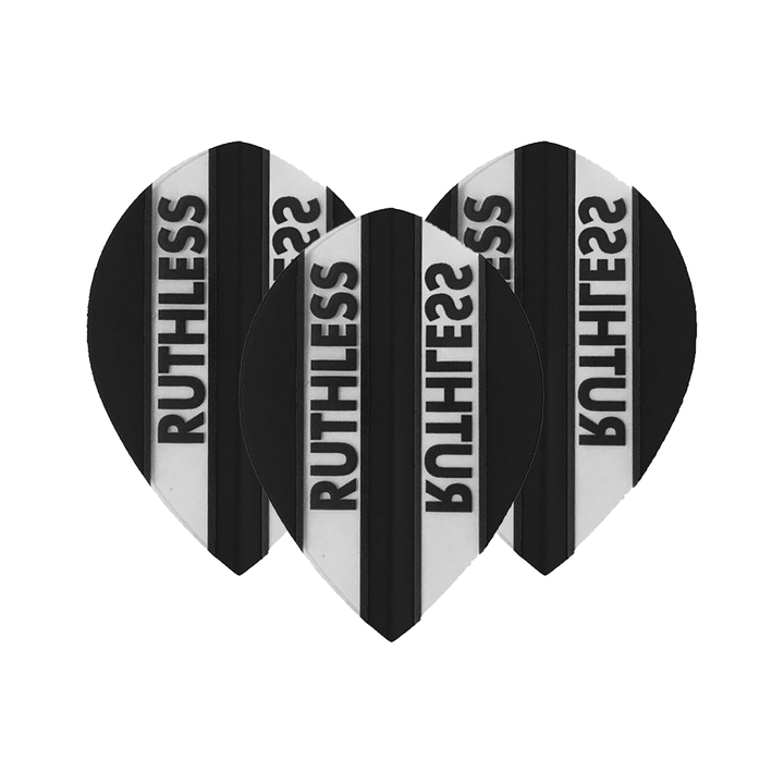 Ruthless Ruthless Plain - Dart Flights Black / Pear Flights