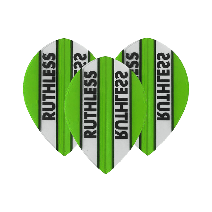 Ruthless Ruthless Plain - Dart Flights Green / Pear Flights